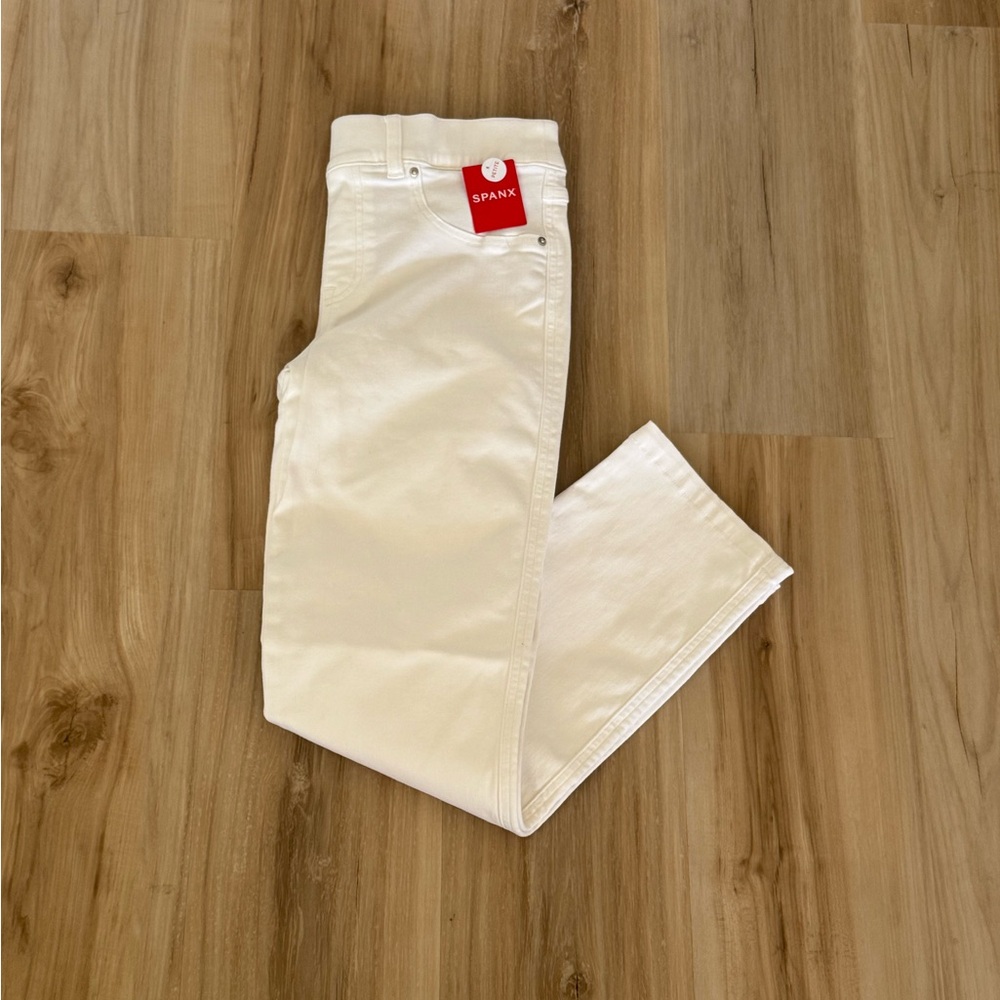 Spanx White Skinny Jeans